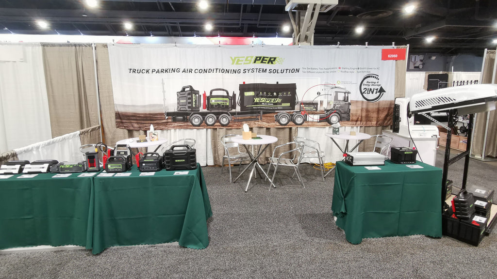 Exciting Recap of YESPER Brand Booth at the 2024 North America's Largest Trucking Show